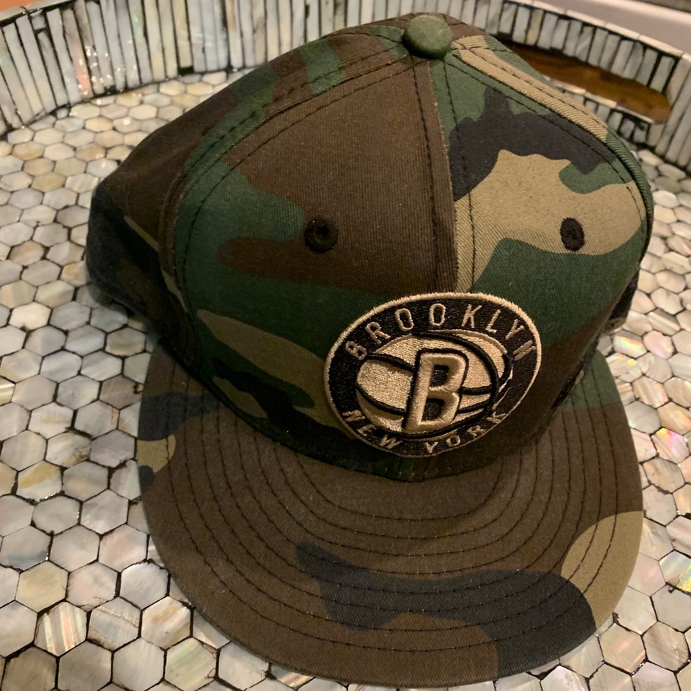 Brooklyn Nets Camo Hat